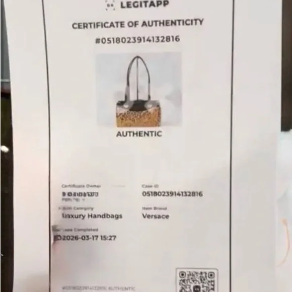 Versace vintage leopard sunburst W/ COA - Picture 8 of 14